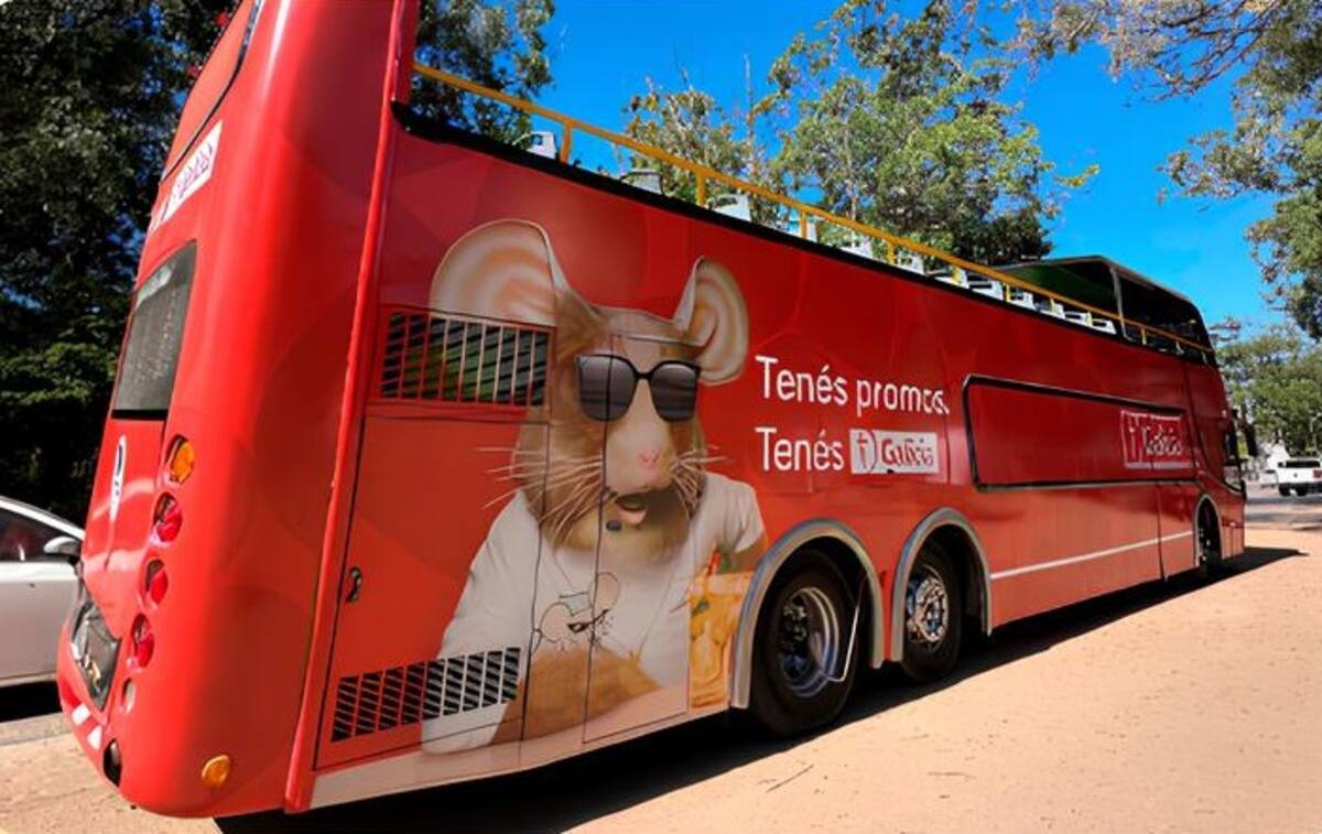 Bus Galicia en Pinamar.