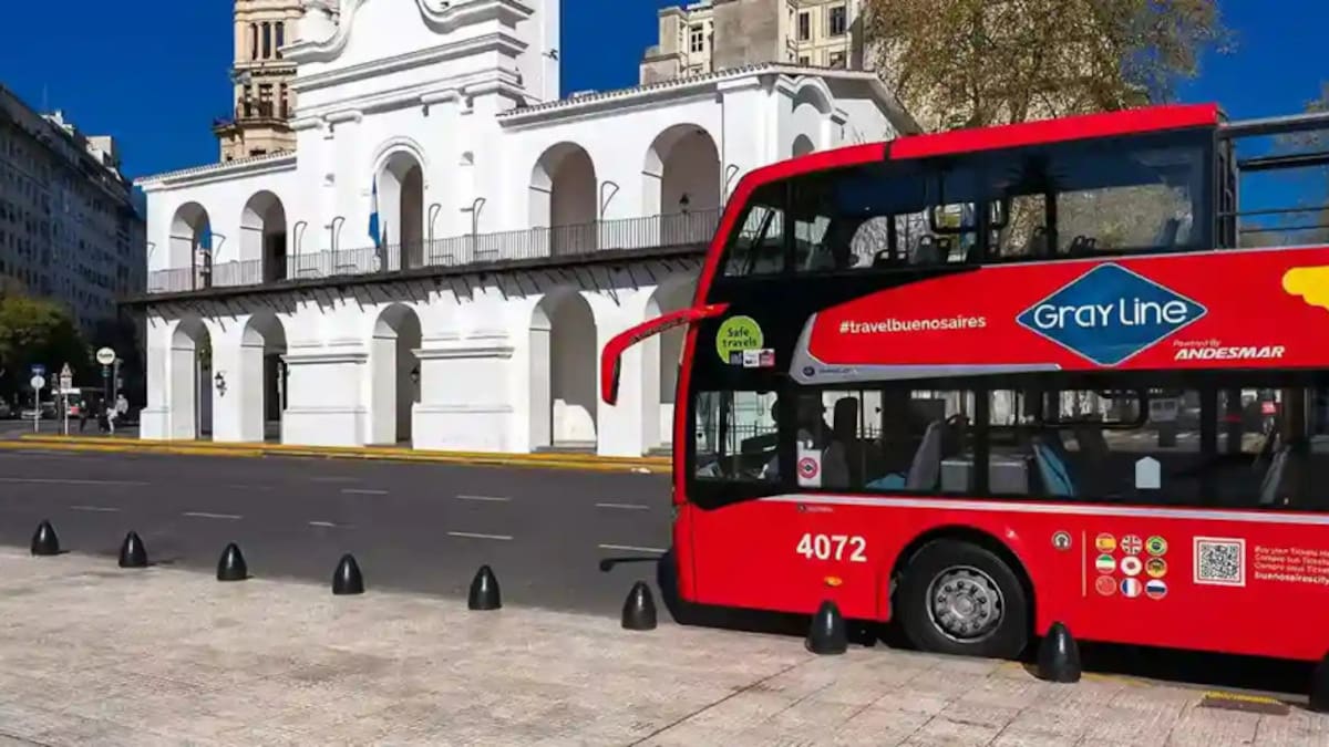 Bus turístico rojo. Foto: buenosairescitybus.com