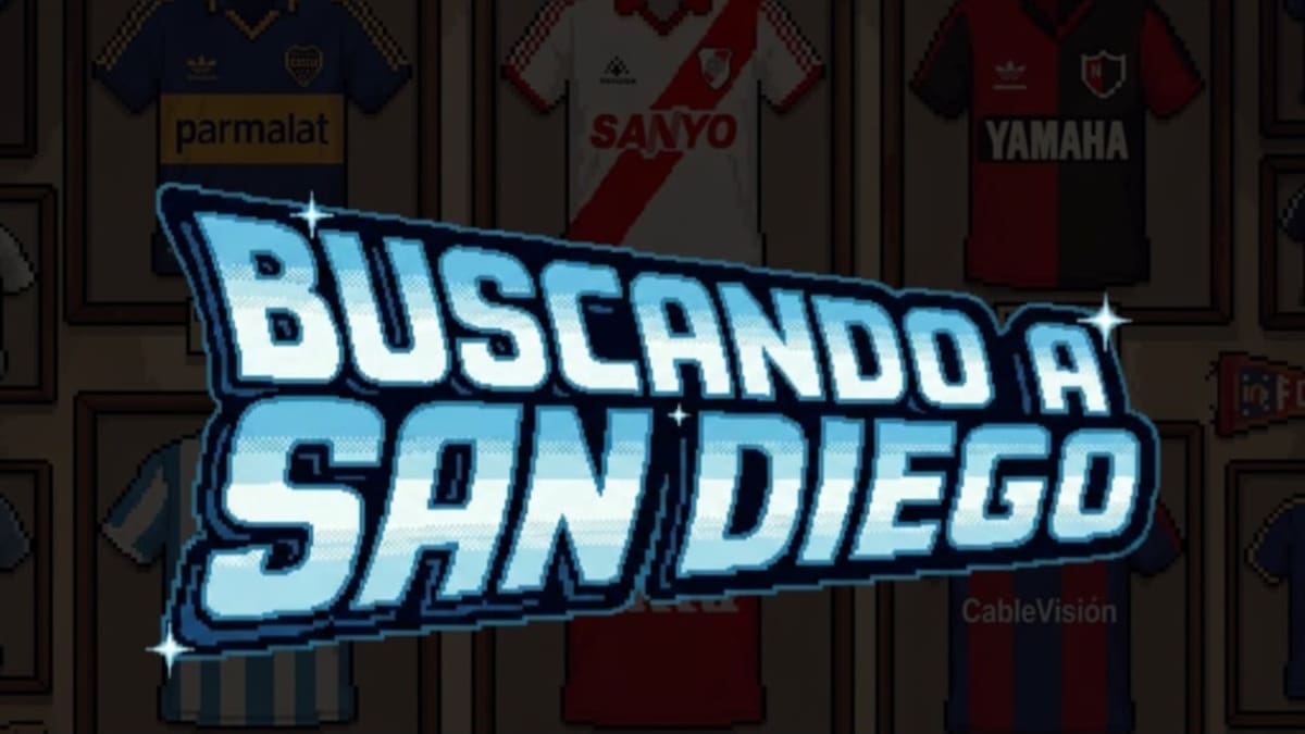 Buscando a San Diego, el nuevo juego viral que combina el Carmen San Diego con glorias del fútbol argentino
