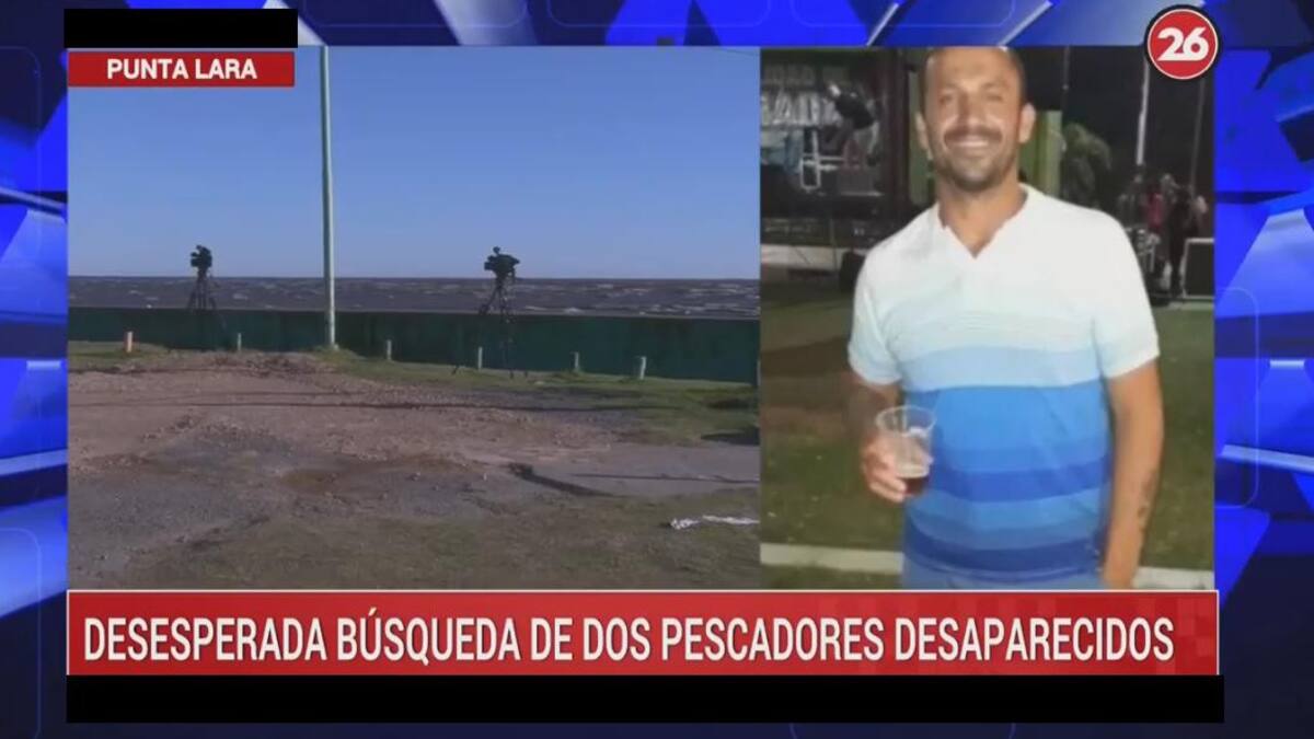 Búsqueda de pescadores, Punta Lara, CANAL 26