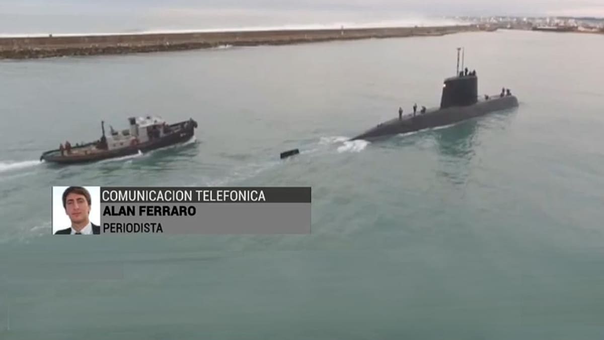 Búsqueda del submarino ARA San Juan - Informe Alan Ferraro - Canal 26