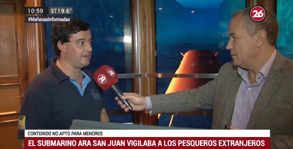 Búsqueda del submarino ARA San Juan - Informe Andrés Klipphan - Canal 26
