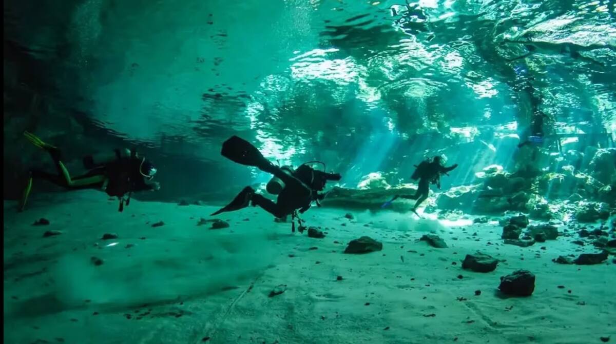 Buzo argentino desaparecido en México. Foto: Expreso Yucatán.