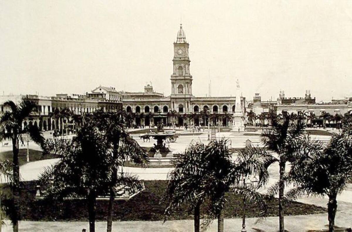Cabildo, foto de 1876, 25 de Mayo de 1810