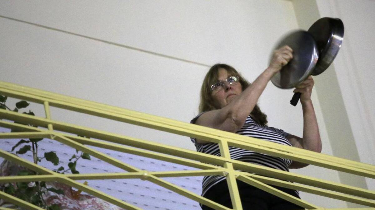 Cacerolazos contra liberación de presos, NA