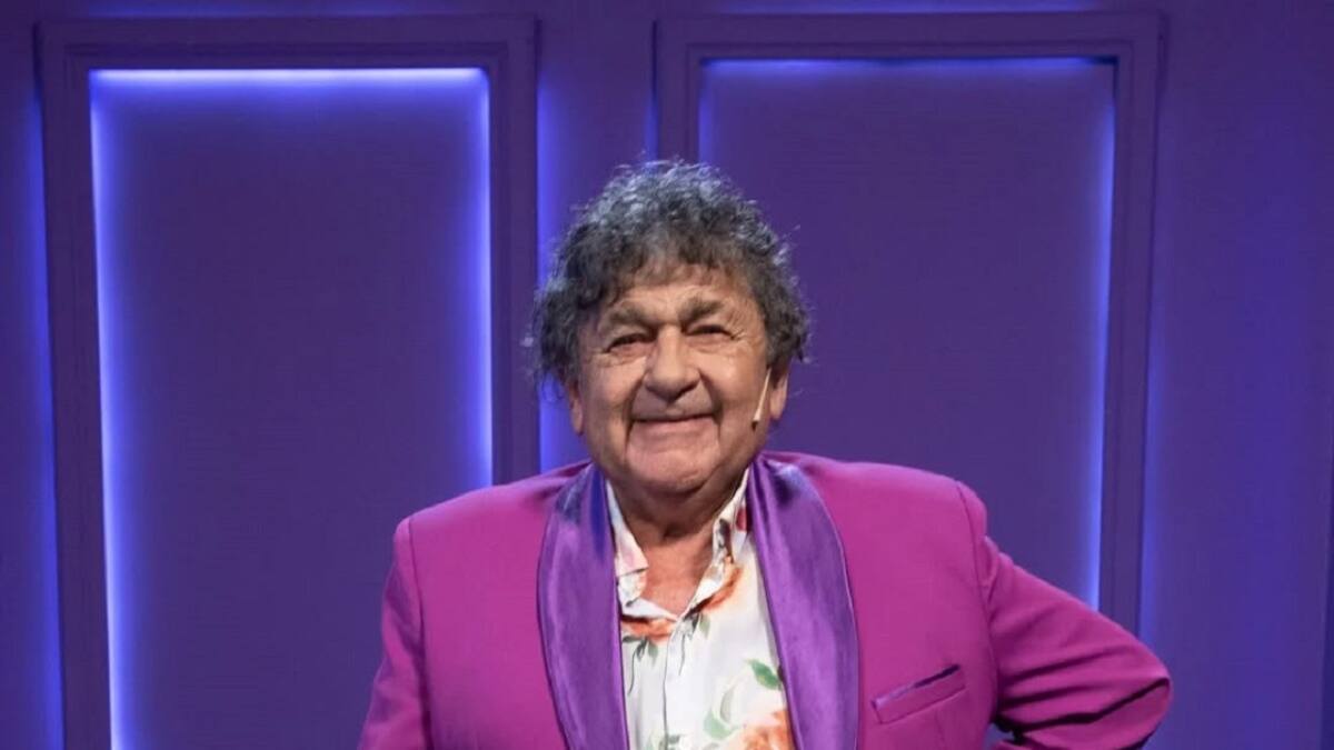 Cacho Deicas, cantante de Los Palmeras. Foto: Instagram @lospalmerasoficial