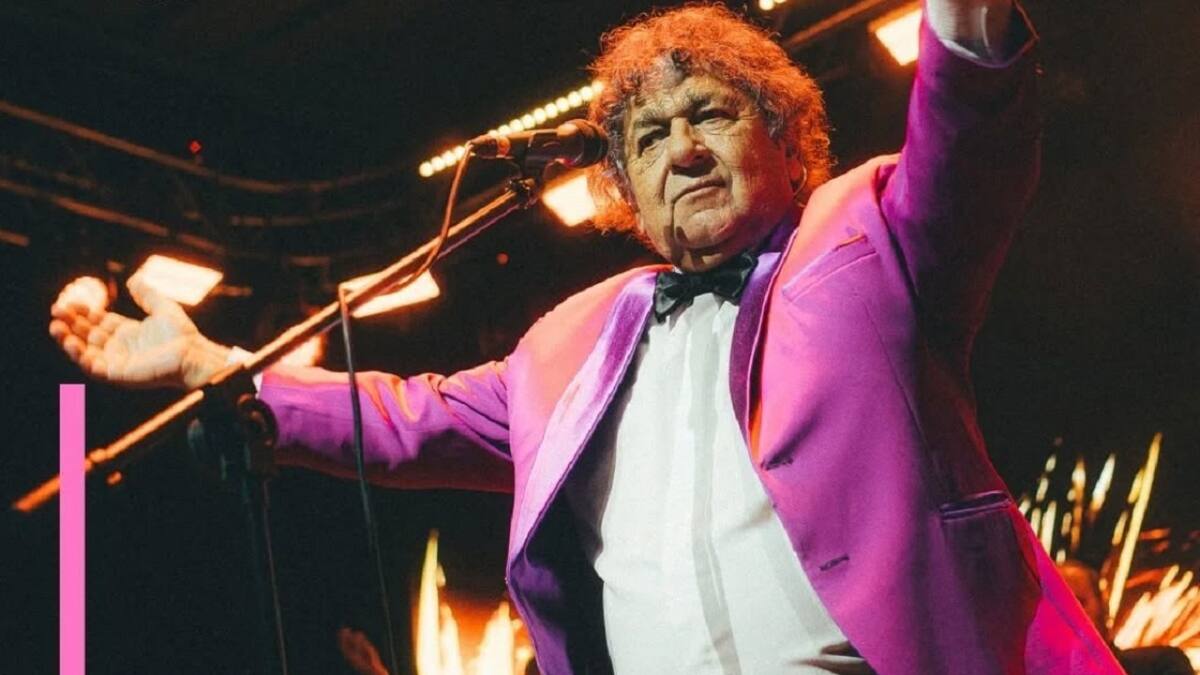 Cacho Deicas de Los Palmeras. Foto: Instagram @lospalmerasoficial