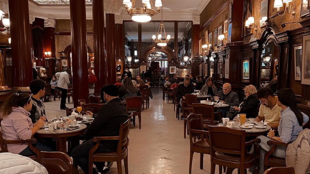 Cafe Tortoni. Foto Instagram.