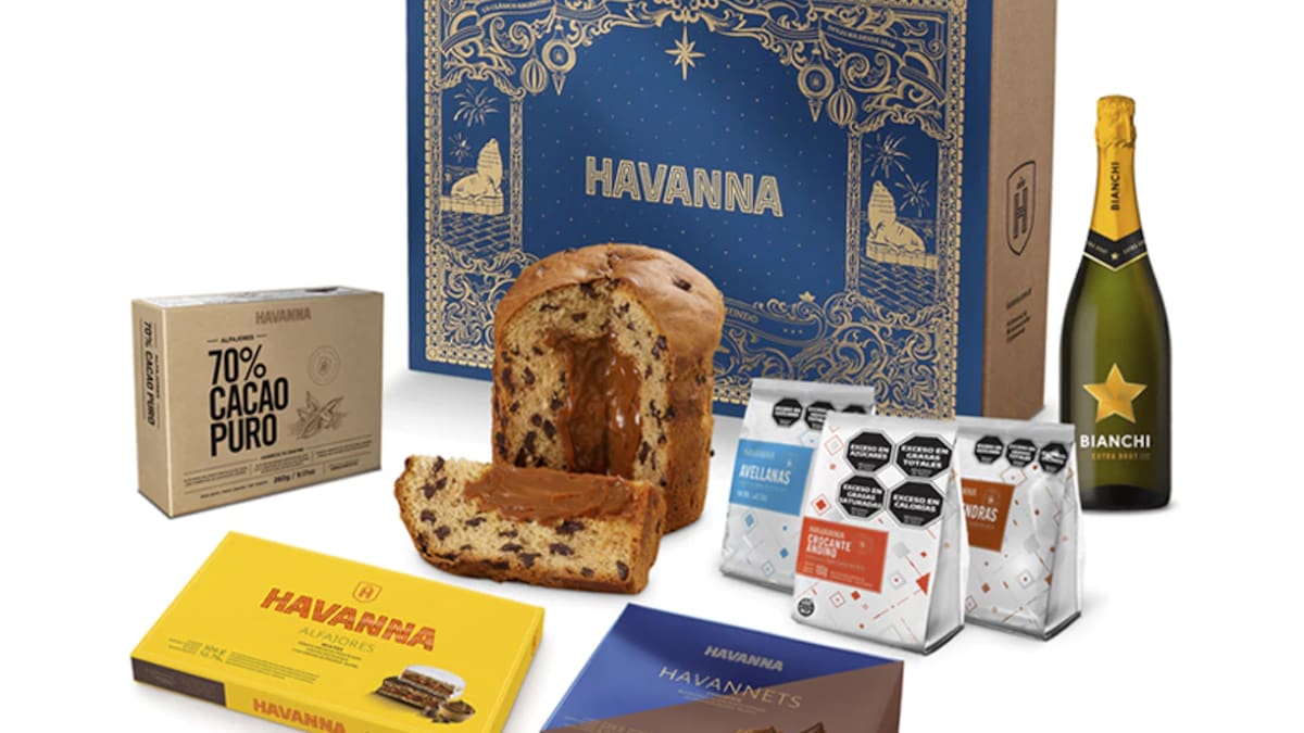 Caja navideña de Havanna