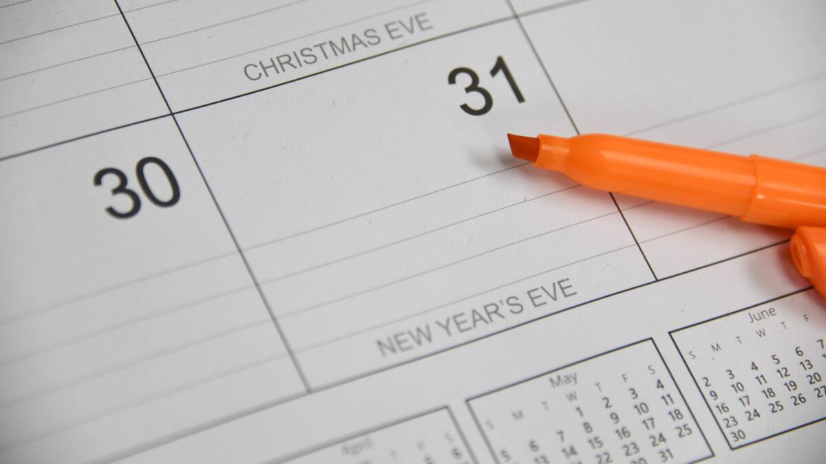 Calendario 2024. Foto: Unsplash