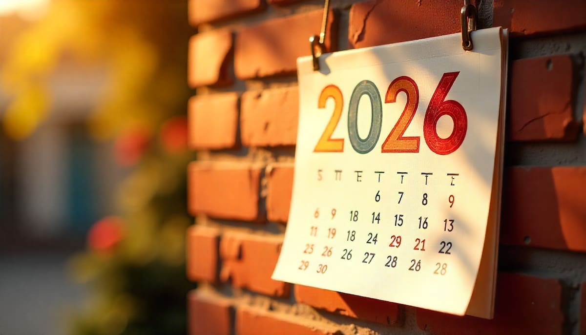Calendario 2026.