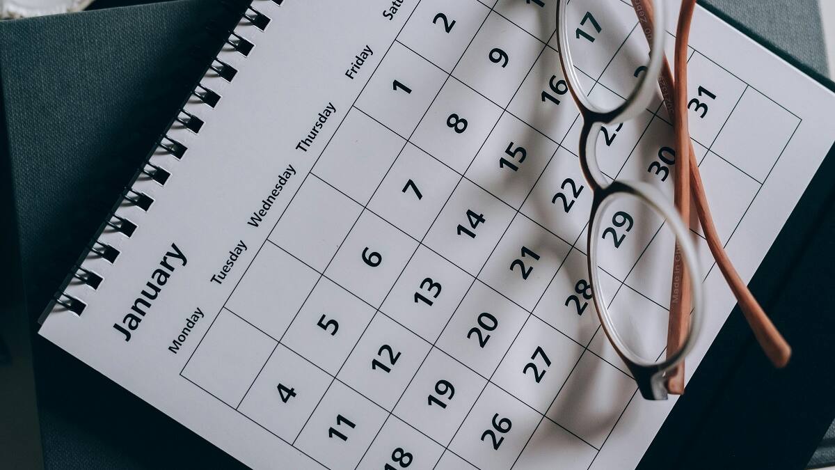 Calendario de 2026.
