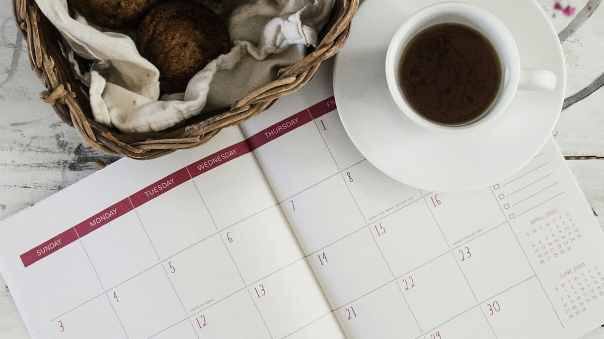 Calendario, feriados. Foto: Unsplash