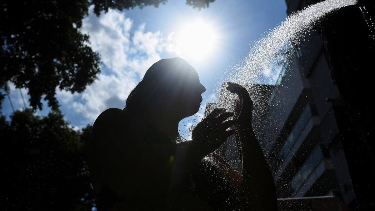 Calor, clima, ola de calor. Foto: Reuters/Tita Barros