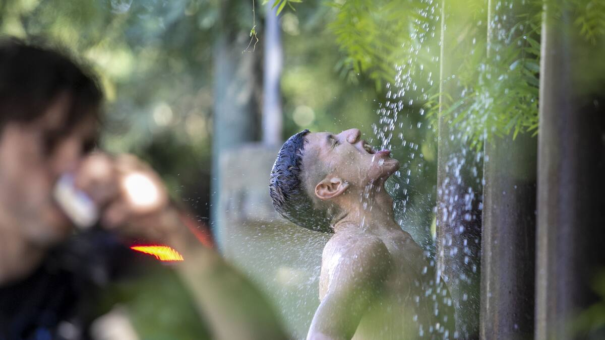 Calor en Buenos Aires.