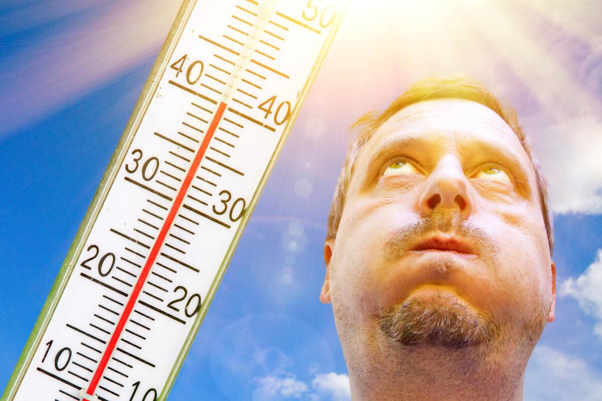 Calor. Foto: Alamy, Reuters.