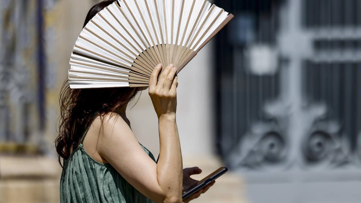 Calor, verano. Foto: EFE.
