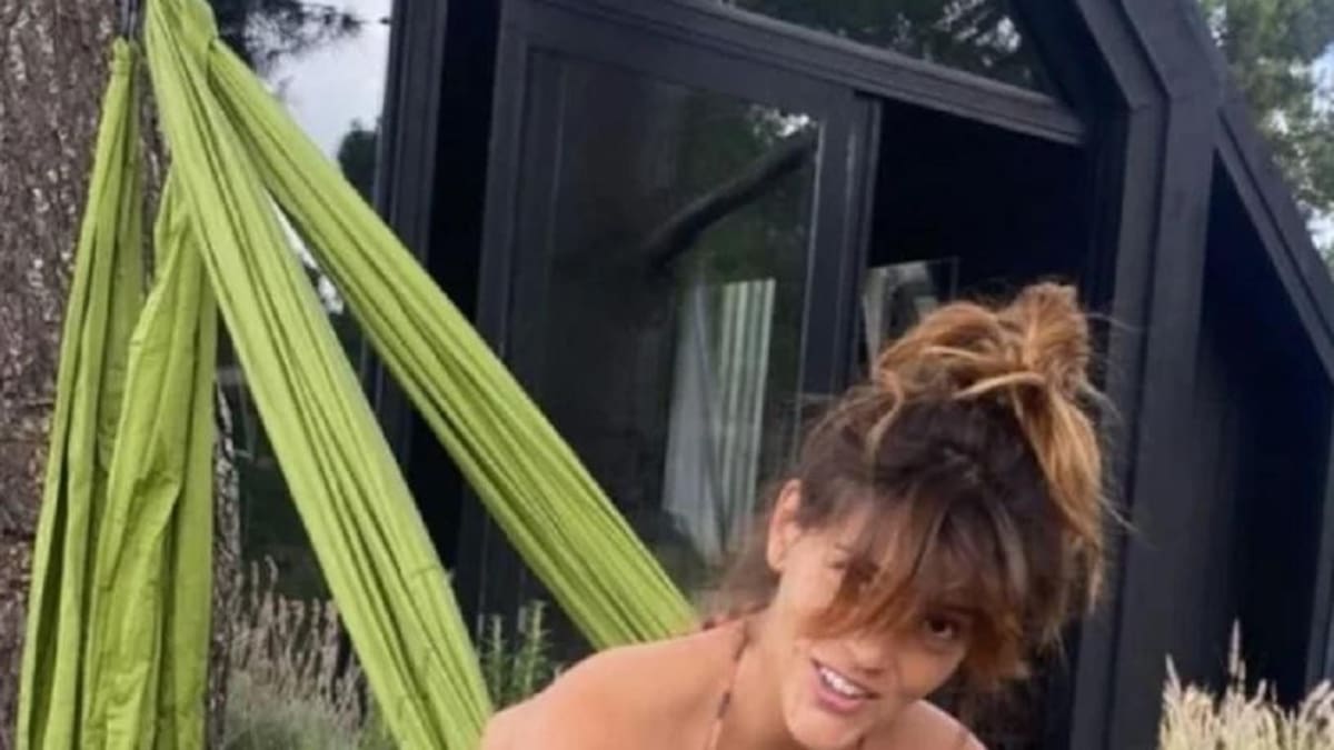 Calu Rivero mostró las técnicas de preparto que practica en su séptimo mes de embarazo