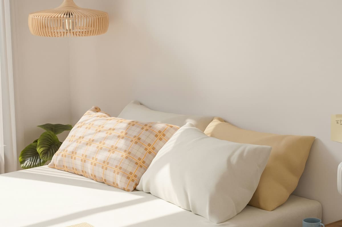 Cama; colchón; almohada. Foto: Unsplash.