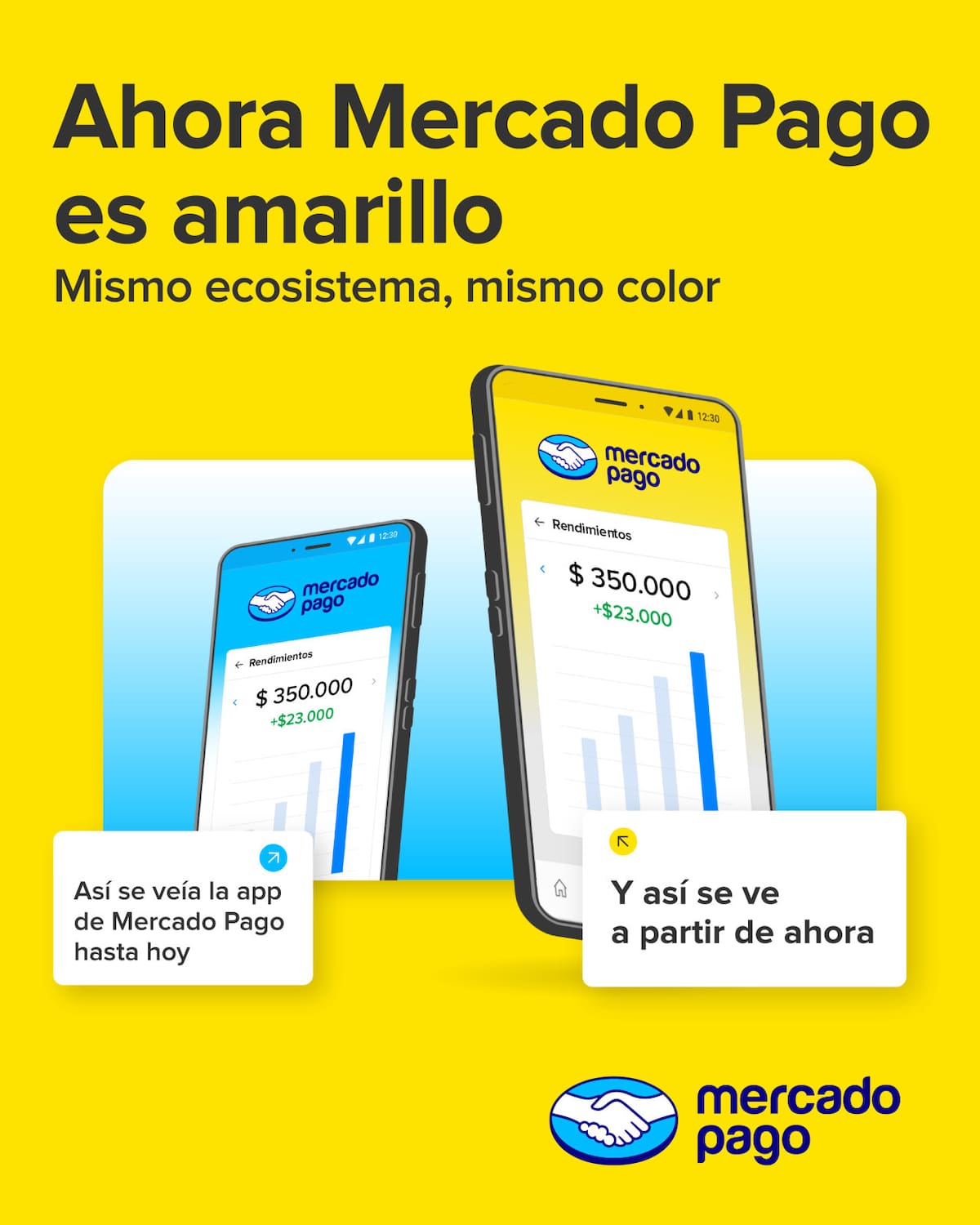 Cambio en Mercado Pago. Foto: web Mercado Pago