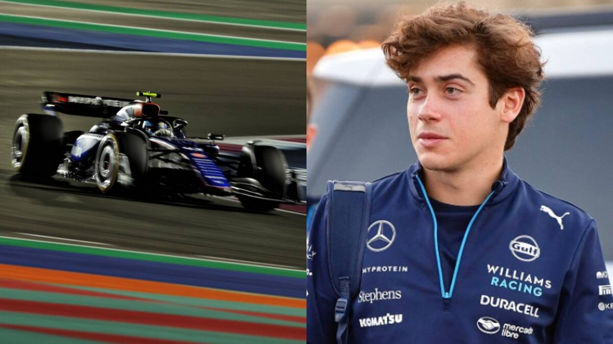 Cambios en el Williams de Franco Colapinto. Fotos: x Williams Racing y Reuters.