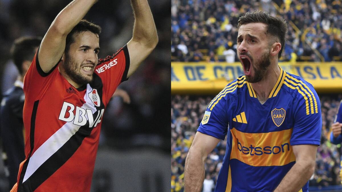 Camilo Mayada y Marcelo Saracchi. Fotos: NA/Jorge Baravalle/Claudio Fanchi