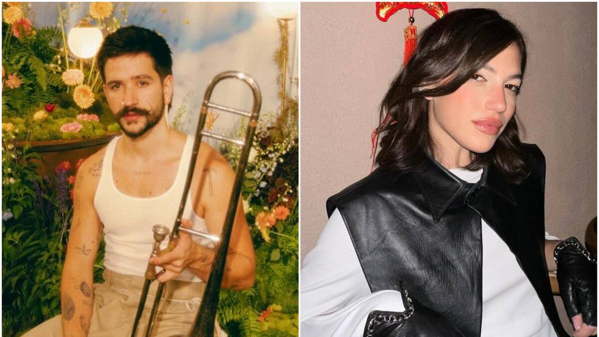 Camilo y Stefi Roitman. Fotos: Instagram.