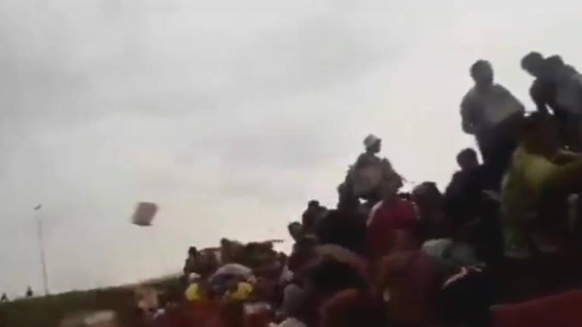 Camión de galletitas en San Luis