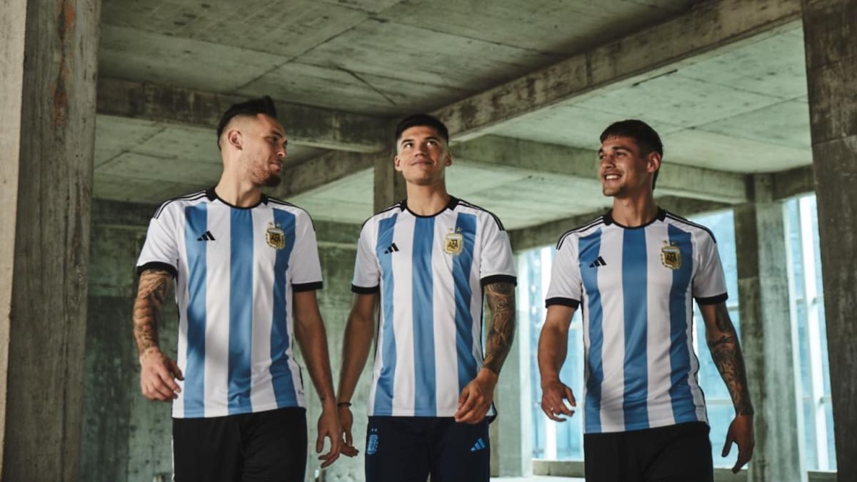 ¿Se viene la nueva camiseta de la Selección Argentina? Foto: Prensa Adidas.
