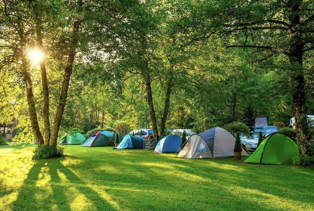 Camping El Griego, Mar del Plata. Foto NA.