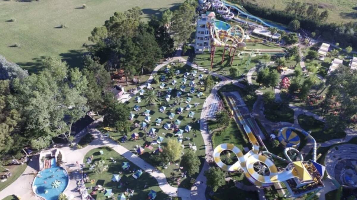 El camping El Griego tiene diferentes actividades y está ubicado en Mar del Plata. Foto NA.