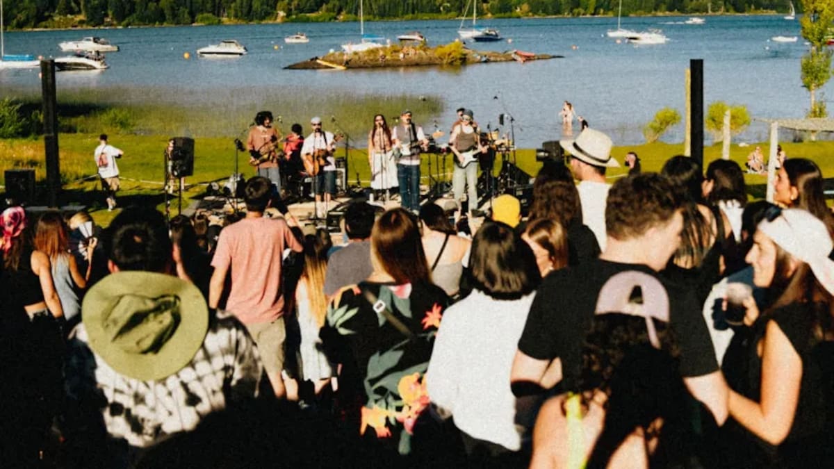 Camping Festival en Bariloche.