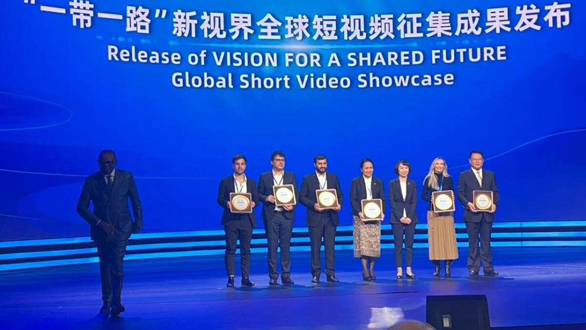 Canal 26 galardonado en 11º Foro Global de Medios de Video 2023 en China.