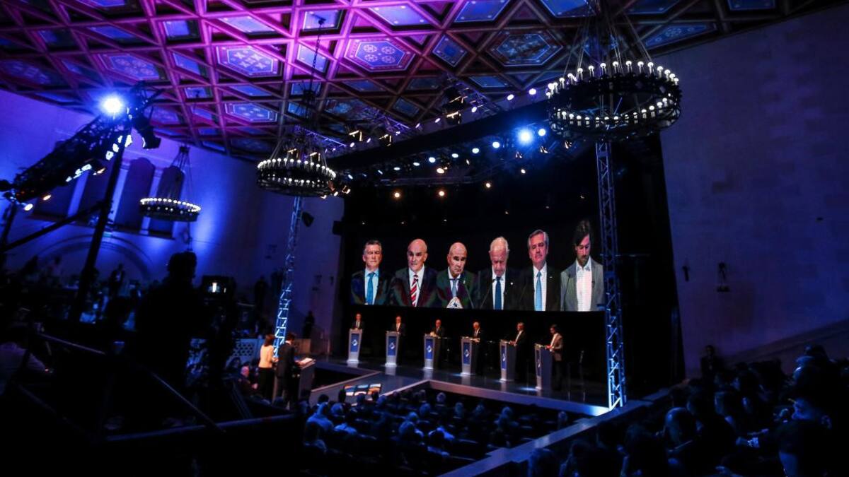Candidatos en el debate presidencial 2019, AGENCIA REUTERS