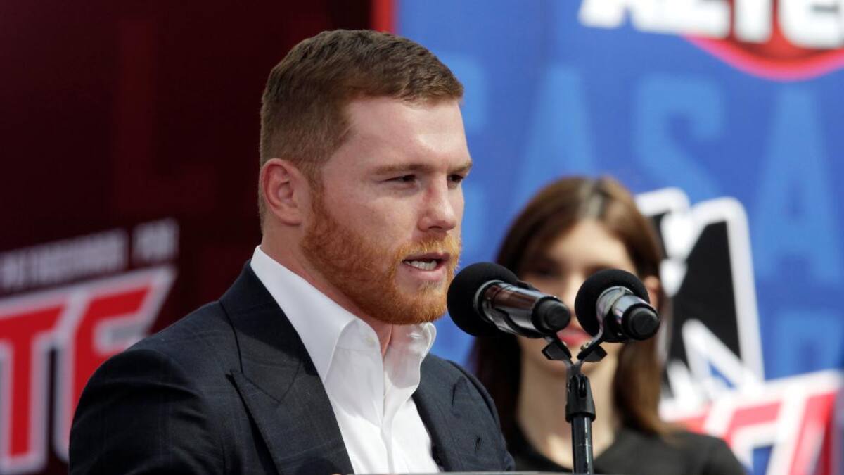 Canelo, boxeador. Foto: REUTERS