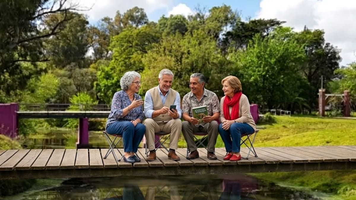 El pueblito de Buenos Aires que enamora a jubilados.