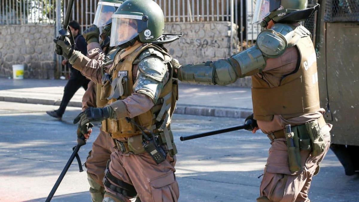 Carabineros de Chile. Foto: Reuters