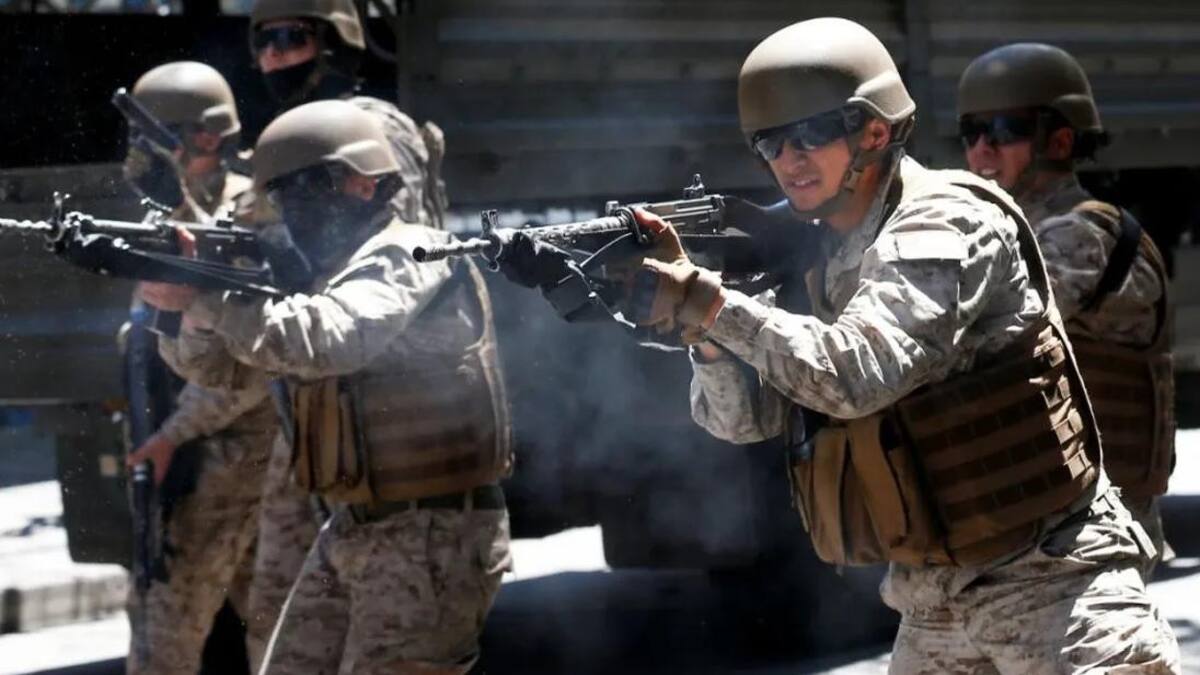 Carabineros de Chile. Foto: Reuters