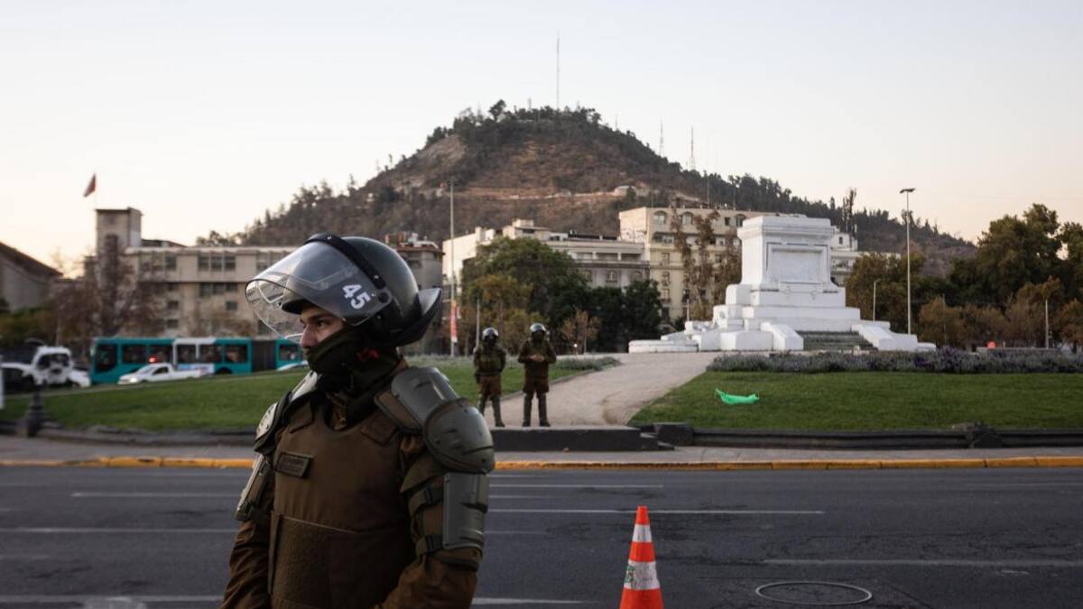Carabineros. Foto: EFE.