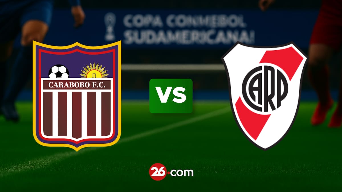Carabobo 1 - 2 River Plate: así fue la derrota por la Copa Sudamericana 2026