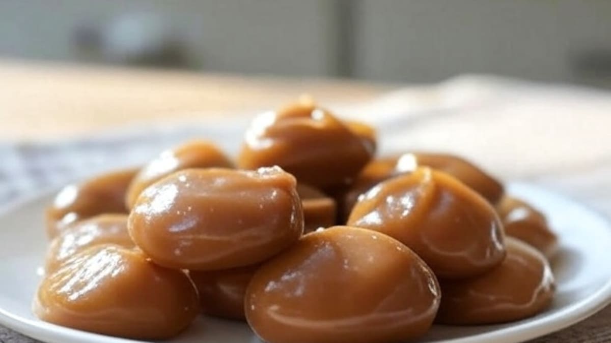 Caramelos de dulce de leche