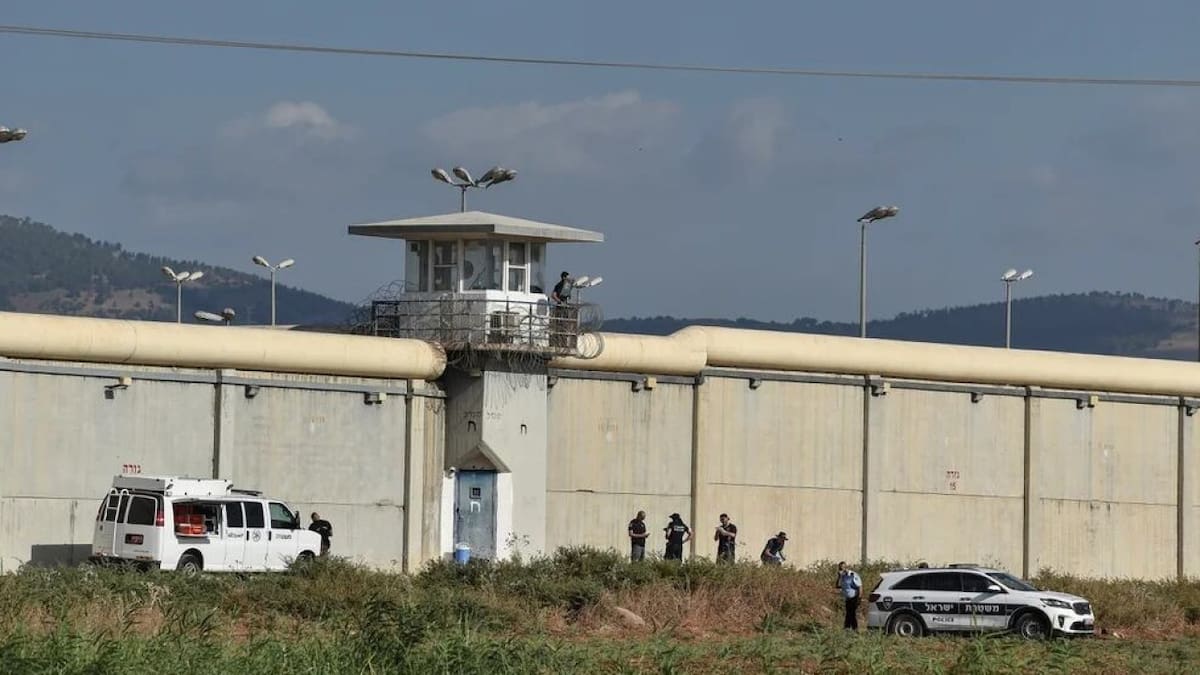 Cárcel israelí. Foto: EFE