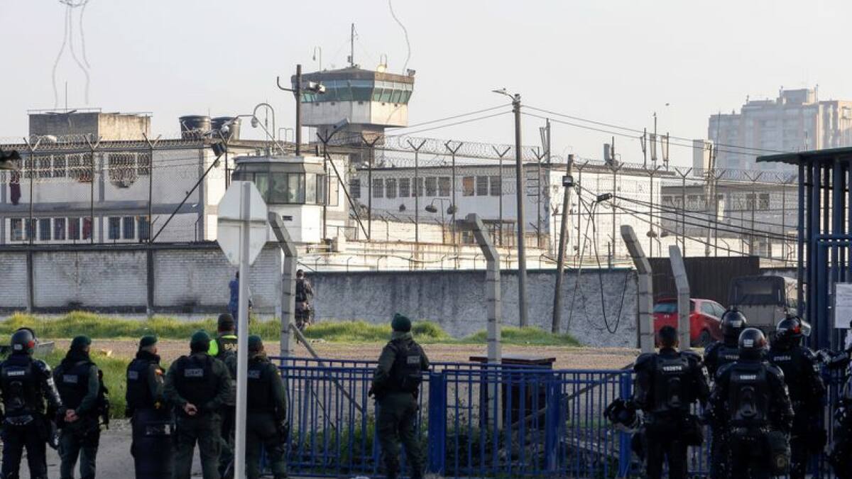 Cárcel La Modelo, Bogota. Foto: Reuters.