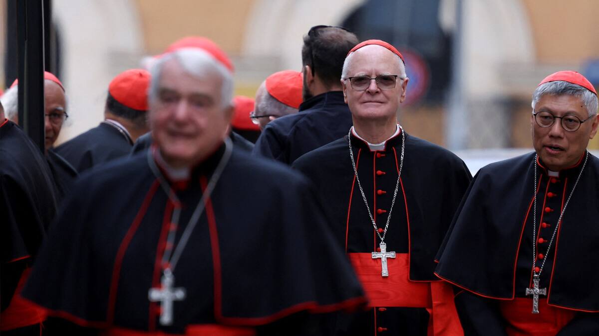Cardenales que votarán en el cónclave para elegir al nuevo sumo pontífice. Foto: Reuters/Amanda Perobelli.