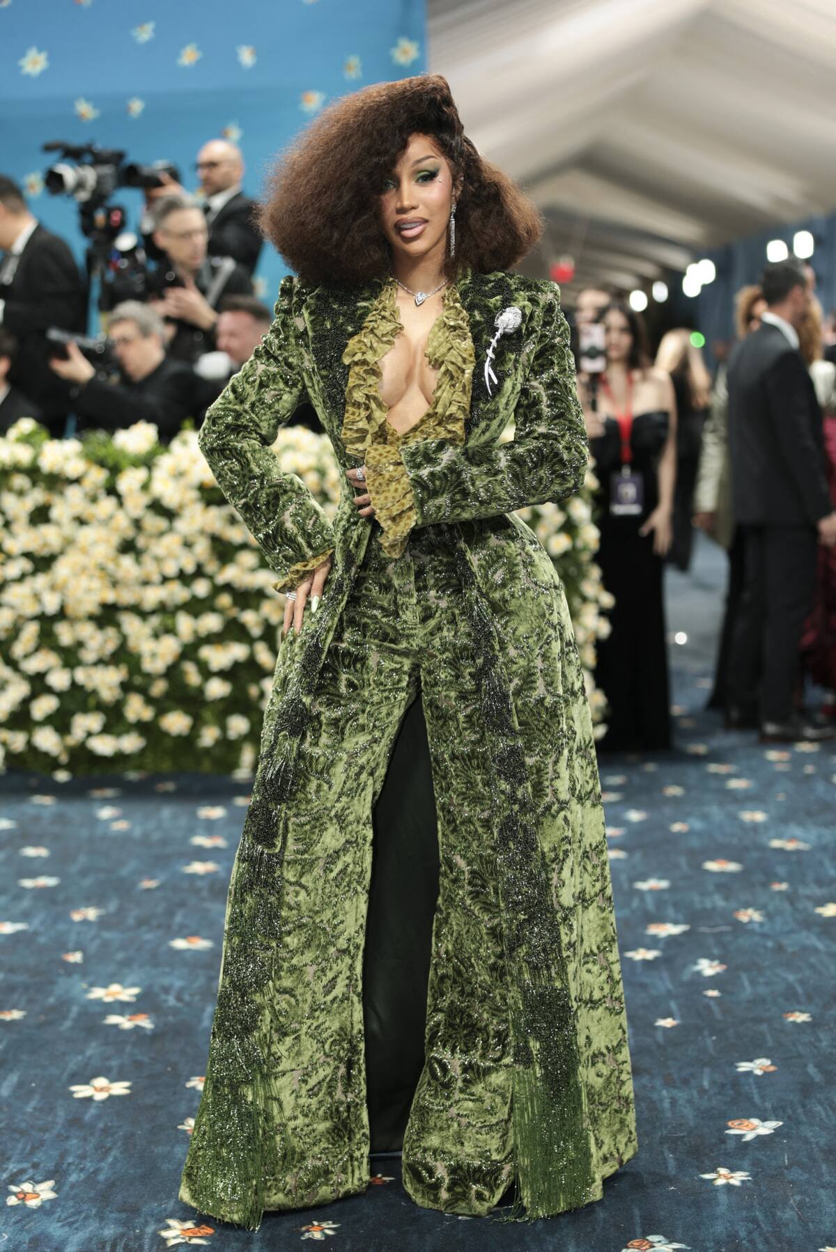 Cardi B Met Gala 2025. Foto: Reuters/Mario Anzuoni.