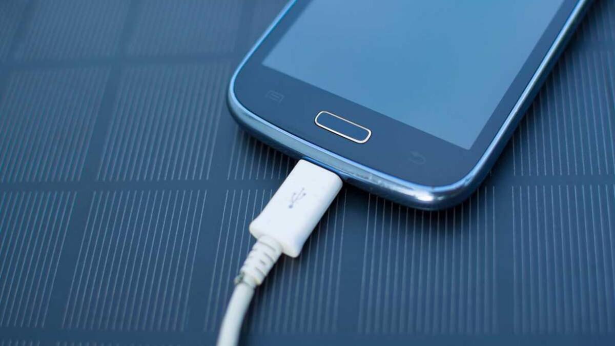 Cargador de celular, imagen ilustrativa