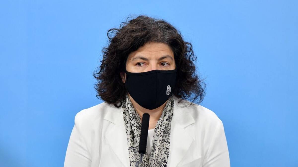 Carla Vizzotti, ministra de Salud de la Nación, Ministerio de Salud, NA