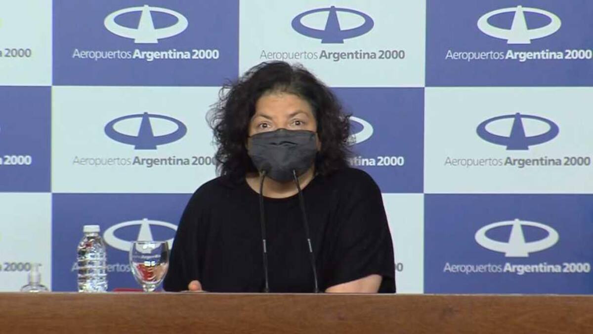 Carla Vizzotti, ministra de Salud de la Nación, NA.