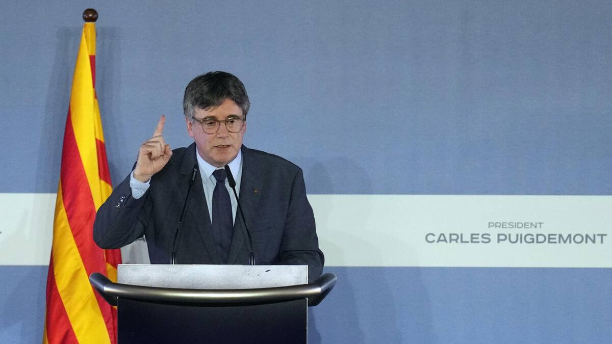 Carles Puigdemont. Foto: EFE.