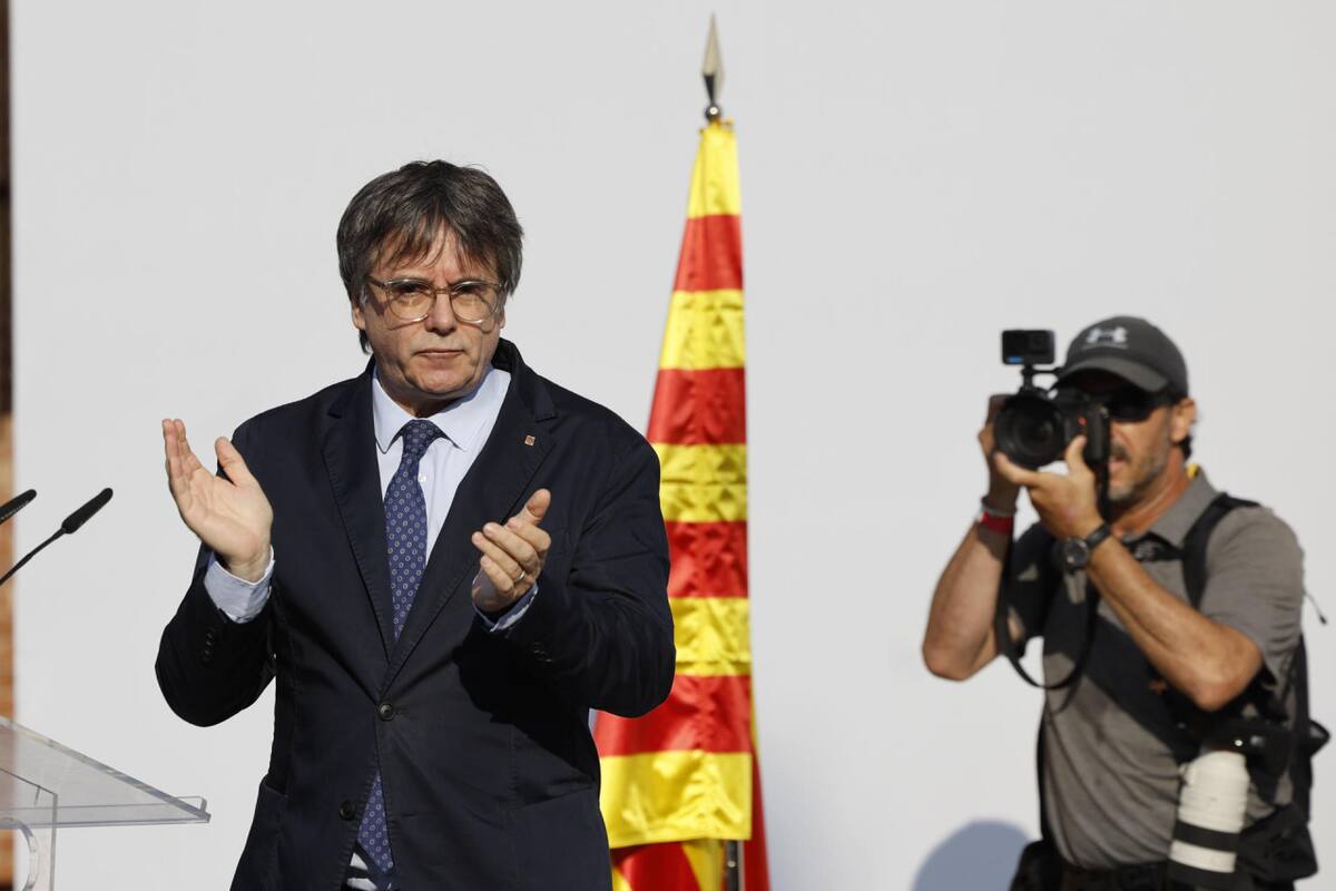 Carles Puigdemont. Foto: EFE.